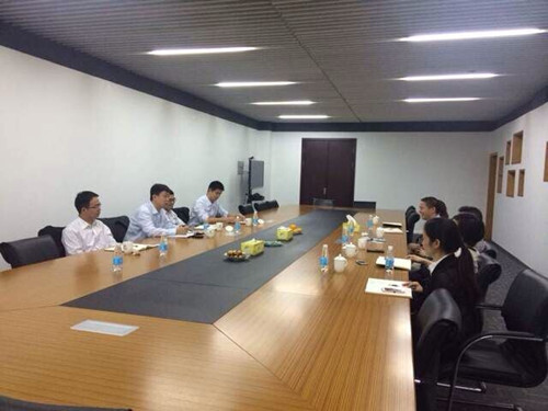 中信?？偣敬蘧庨L(zhǎng)一行走訪我司